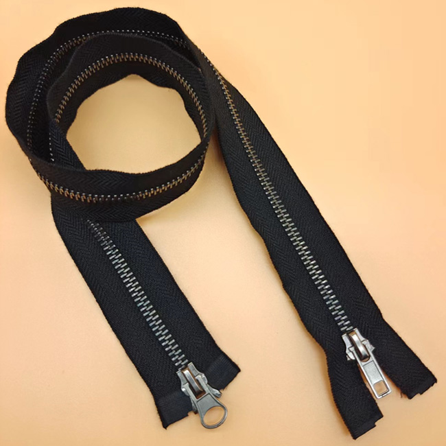 SPIFR #5 Metal Fire Retardant Two Open Way Zipper