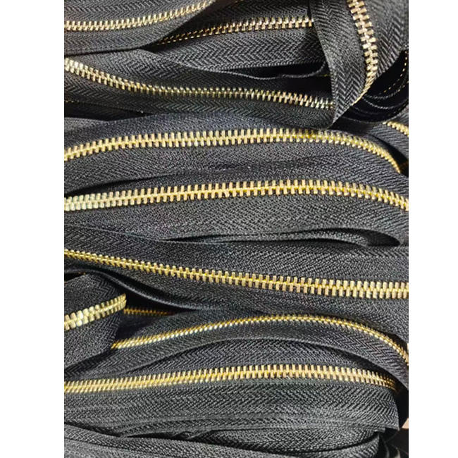 SPIFR Long Chain FR Metal Brass Zipper