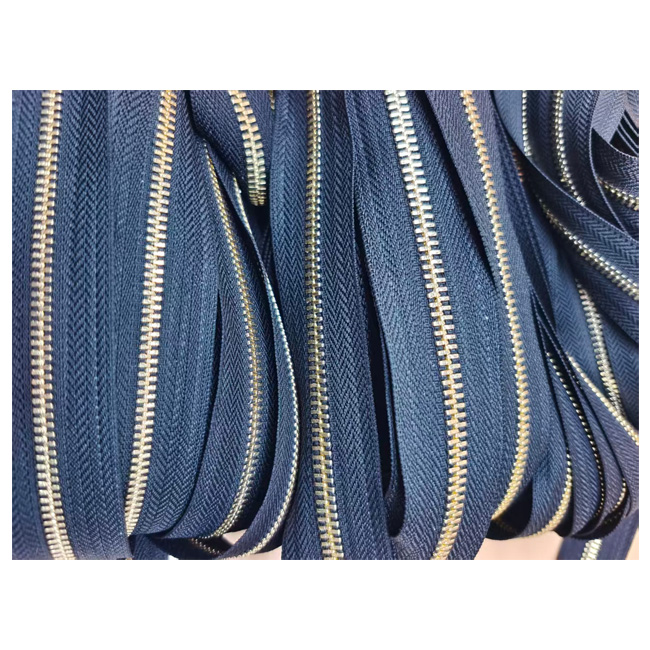 SPIFR Long Chain FR Metal Brass Zipper