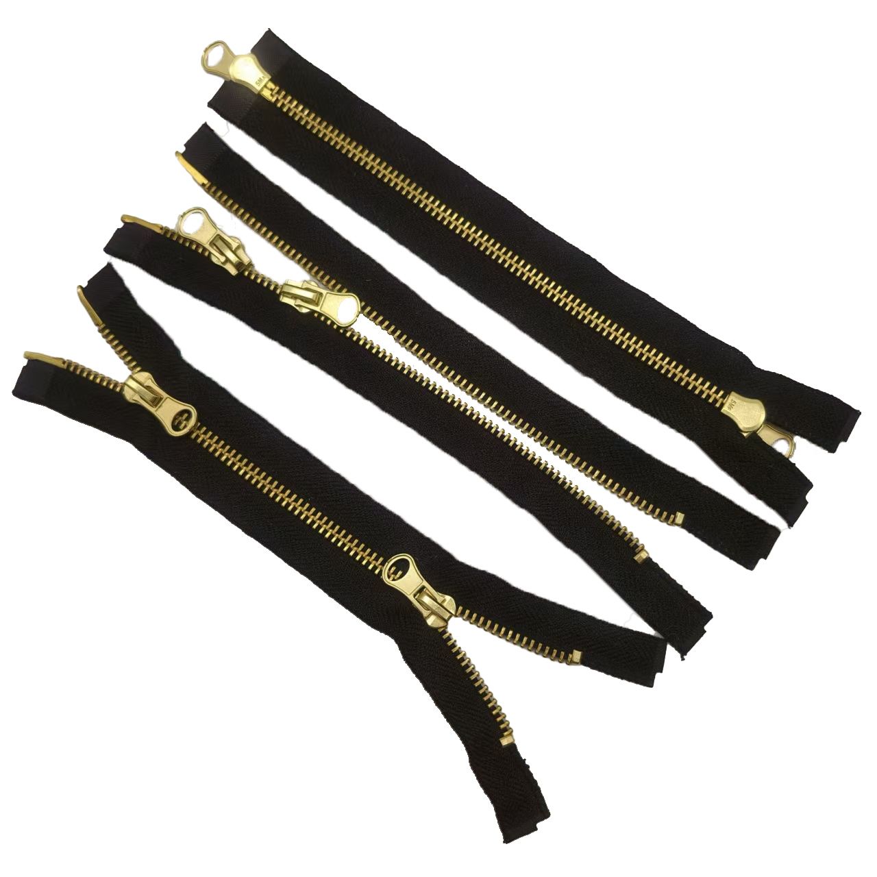 SPIFR #5 Metal Fire Retardant Two Way Open Zipper